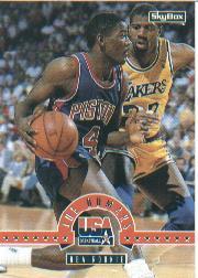 1994 SkyBox USA #50 Joe Dumars/NBA Rookie