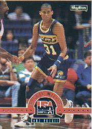 1994 SkyBox USA #74 Reggie Miller/NBA Rookie - NM-MT