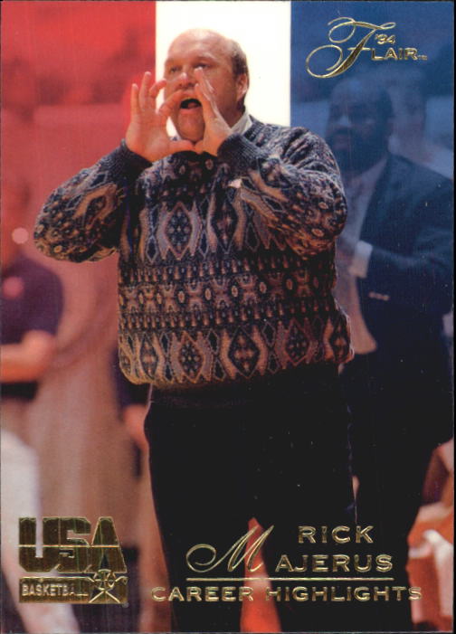 1994 Flair USA #5 Rick Majerus CO/Career Highlights