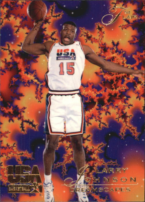 1994 Flair USA #40 Larry Johnson/Dreamscapes