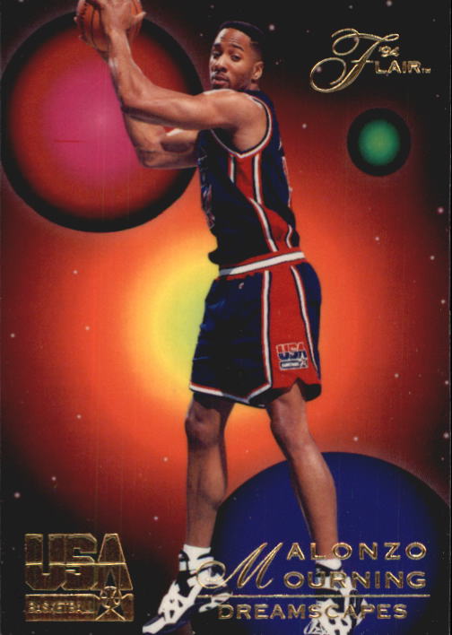 1994 Flair USA #72 Alonzo Mourning/Dreamscapes