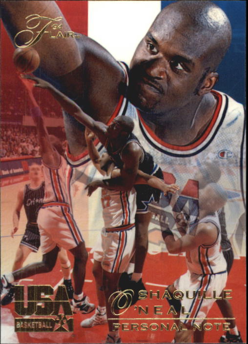 1994 Flair USA #79 Shaquille O'Neal/Personal Note