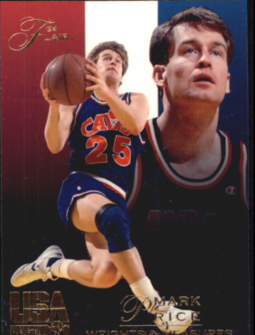 1994 Flair USA #86 Mark Price/Weights and Measures