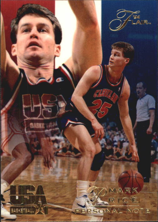 1994 Flair USA #87 Mark Price/Personal Note