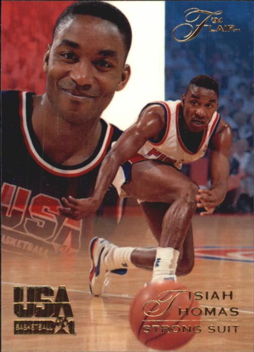 1994 Flair USA #97 Isiah Thomas/Strong Suit