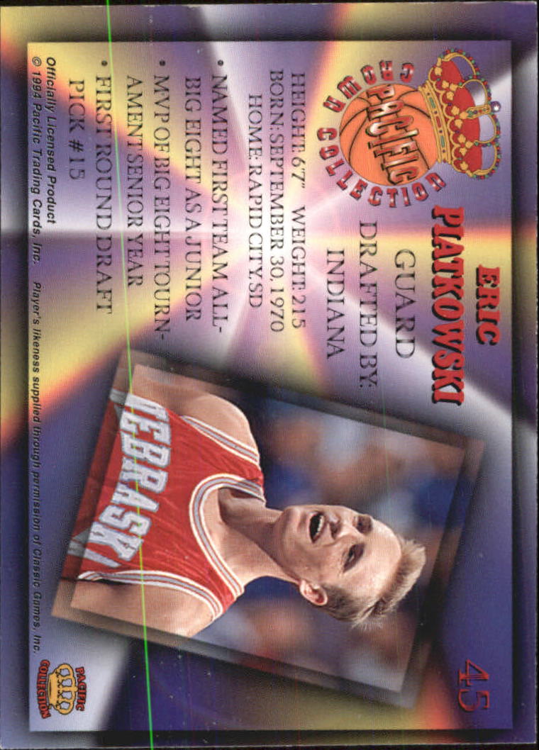 Sports Card Back