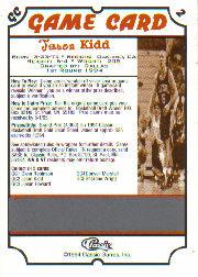 1994 Classic Game Cards #GC2 Jason Kidd back image