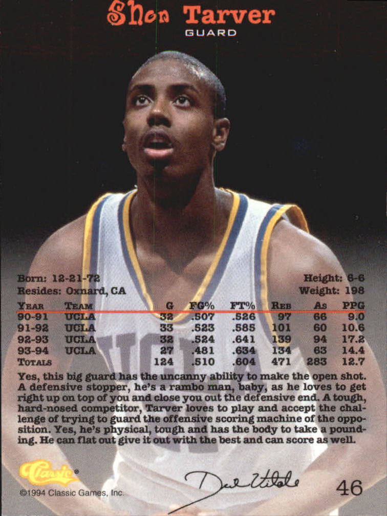 Sports Card Back