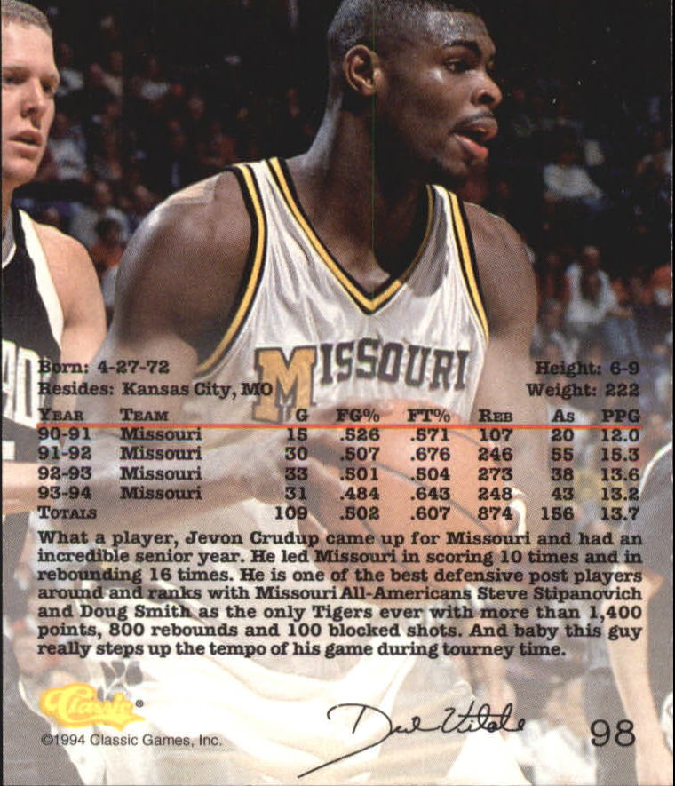 B1608- 1994 Classic Basketball #s 1-105 +Inserts -You Pick- 15+ FREE US SHIP - Picture 385 of 398