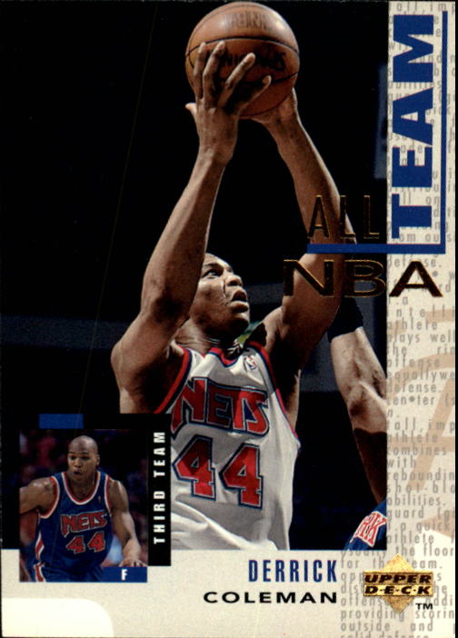 1994-95 Upper Deck #21 Derrick Coleman AN