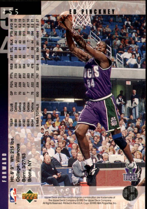 1994-95 Upper Deck Basketball (Pick Card From List) C146 09-24 - Picture 305 of 489
