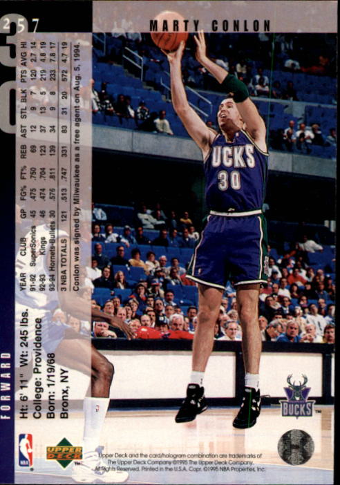 1994-95 Upper Deck Basketball (Pick Card From List) C146 09-24 - Picture 309 of 489