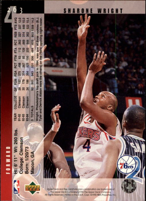 1994-95 Upper Deck Basketball (Pick Card From List) C146 09-24 - Picture 321 of 489