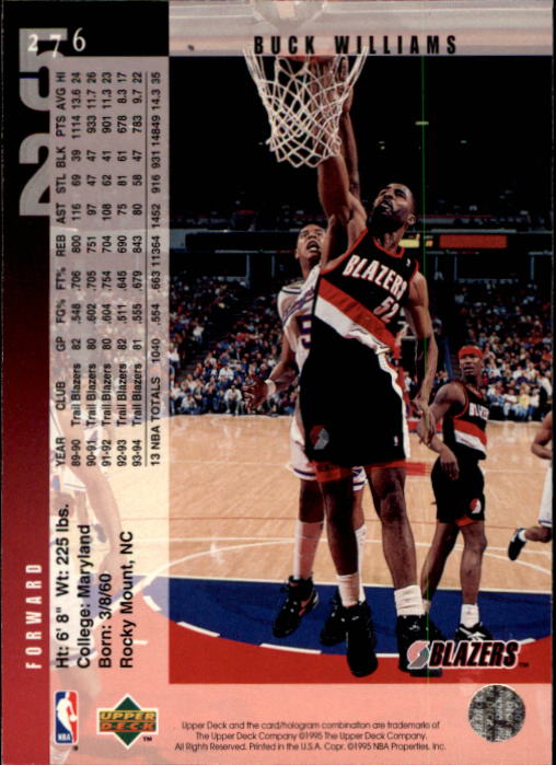 1994-95 Upper Deck Basketball (Pick Card From List) C146 09-24 - Picture 345 of 489
