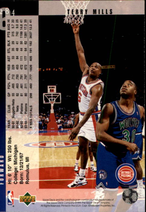 1994-95 Upper Deck Basketball (Pick Card From List) C146 09-24 - Picture 357 of 489