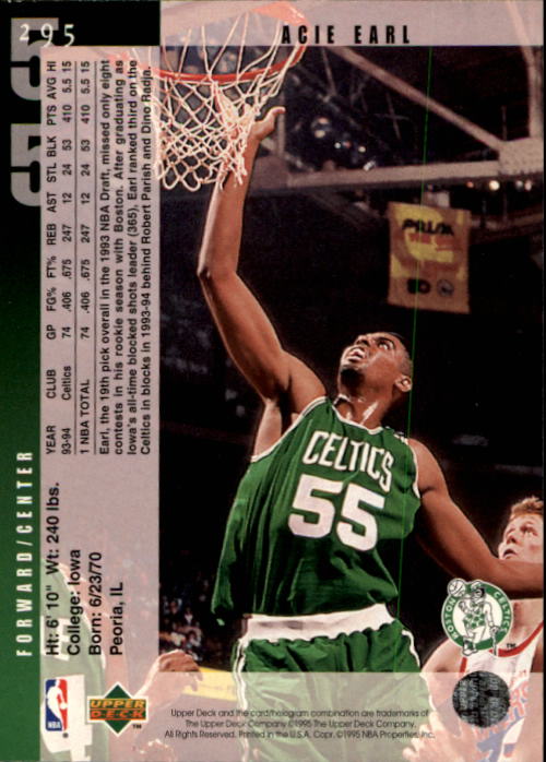 1994-95 Upper Deck Basketball (Pick Card From List) C146 09-24 - Picture 375 of 489