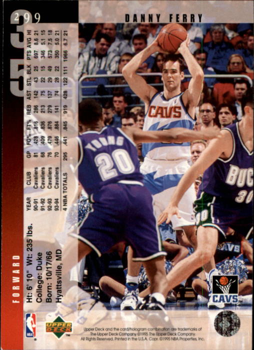 1994-95 Upper Deck Basketball (Pick Card From List) C146 09-24 - Picture 383 of 489
