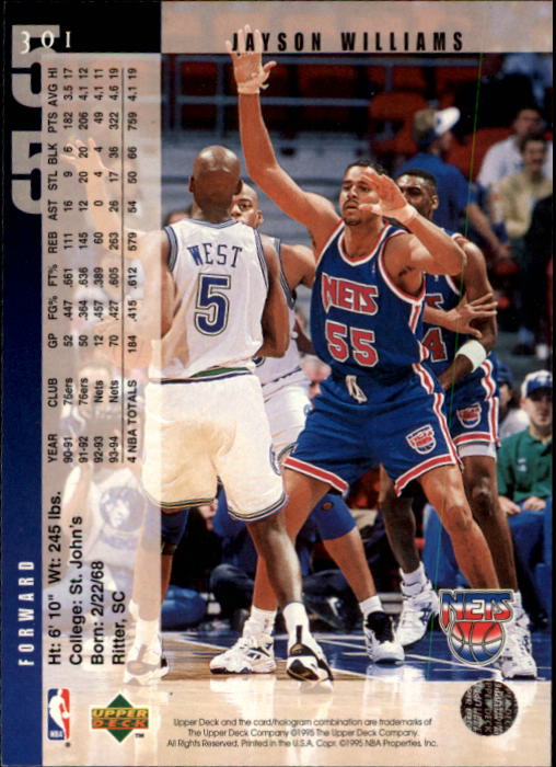 1994-95 Upper Deck Basketball (Pick Card From List) C146 09-24 - Picture 387 of 489