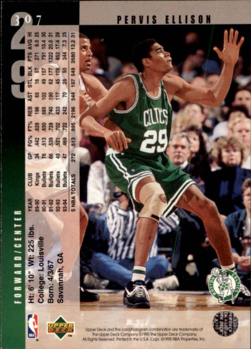 1994-95 Upper Deck Basketball (Pick Card From List) C146 09-24 - Picture 397 of 489