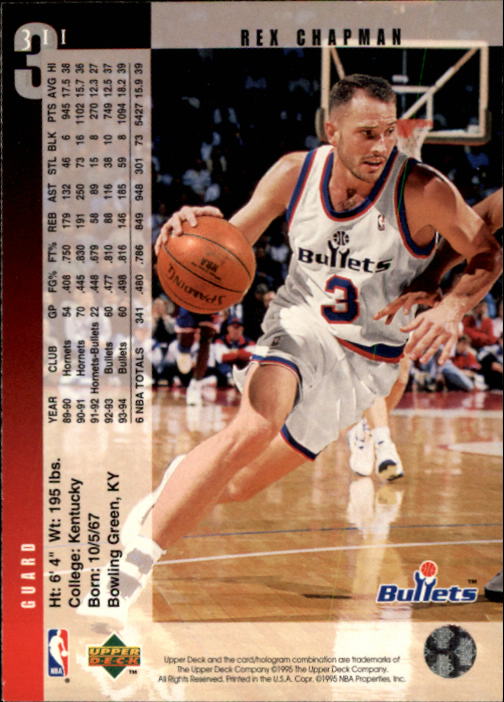 1994-95 Upper Deck Basketball (Pick Card From List) C146 09-24 - Picture 405 of 489