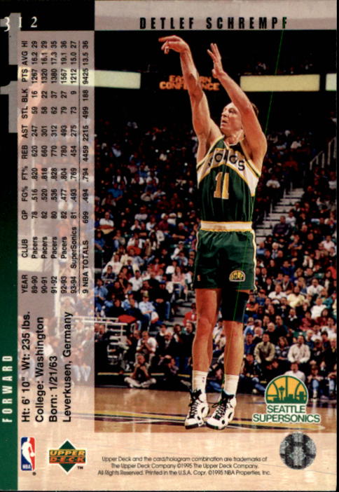1994-95 Upper Deck Basketball (Pick Card From List) C146 09-24 - Picture 407 of 489