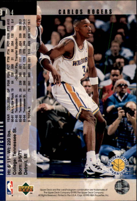 1994-95 Upper Deck Basketball (Pick Card From List) C146 09-24 - Picture 411 of 489