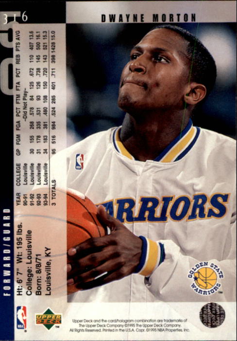 1994-95 Upper Deck Basketball (Pick Card From List) C146 09-24 - Picture 415 of 489