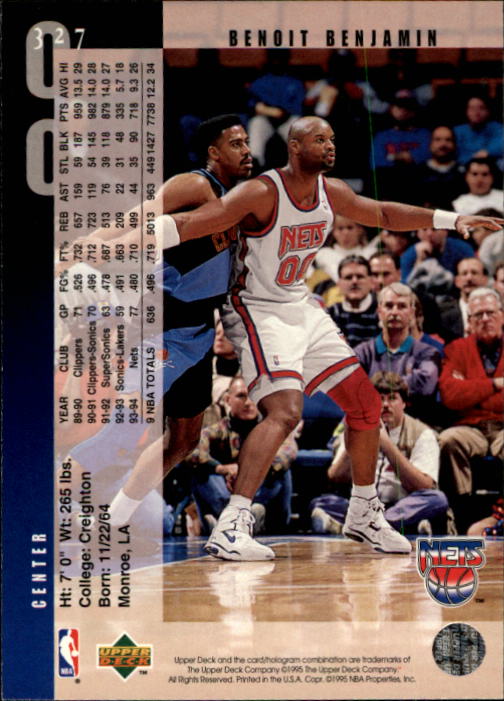 1994-95 Upper Deck Basketball (Pick Card From List) C146 09-24 - Picture 437 of 489