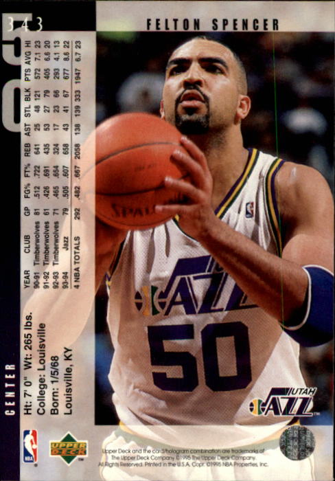 1994-95 Upper Deck Basketball (Pick Card From List) C146 09-24 - Picture 467 of 489
