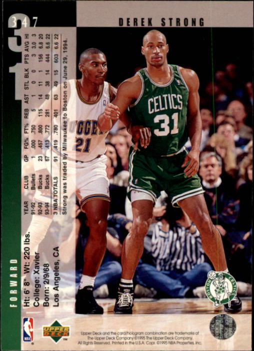 1994-95 Upper Deck Basketball (Pick Card From List) C146 09-24 - Picture 475 of 489
