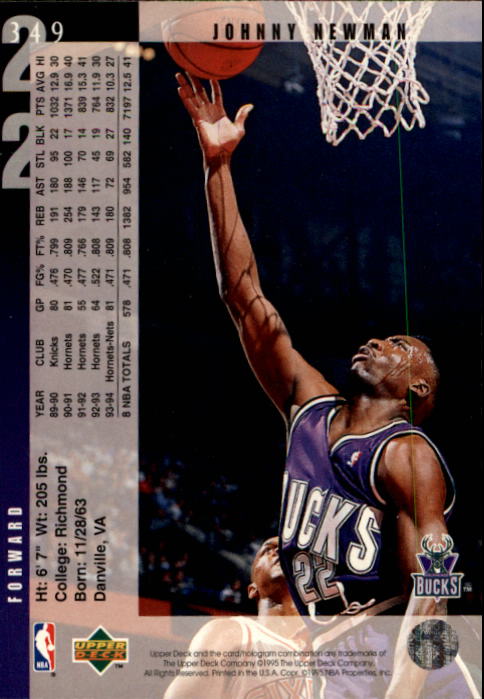 1994-95 Upper Deck Basketball (Pick Card From List) C146 09-24 - Picture 477 of 489