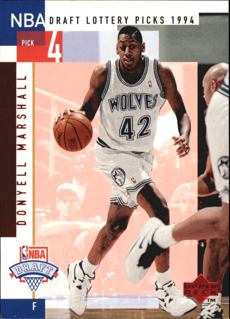 1994-95 Upper Deck Draft Trade #D4 Donyell Marshall - NM-MT - The