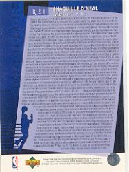 Sports Card Back