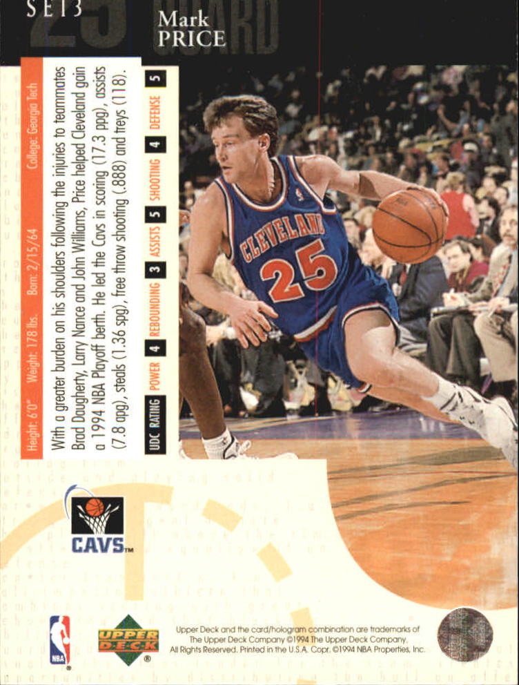 1994-95 Upper Deck Basketball Special Edition Insert Singles - You Chose - Bild 27 von 339