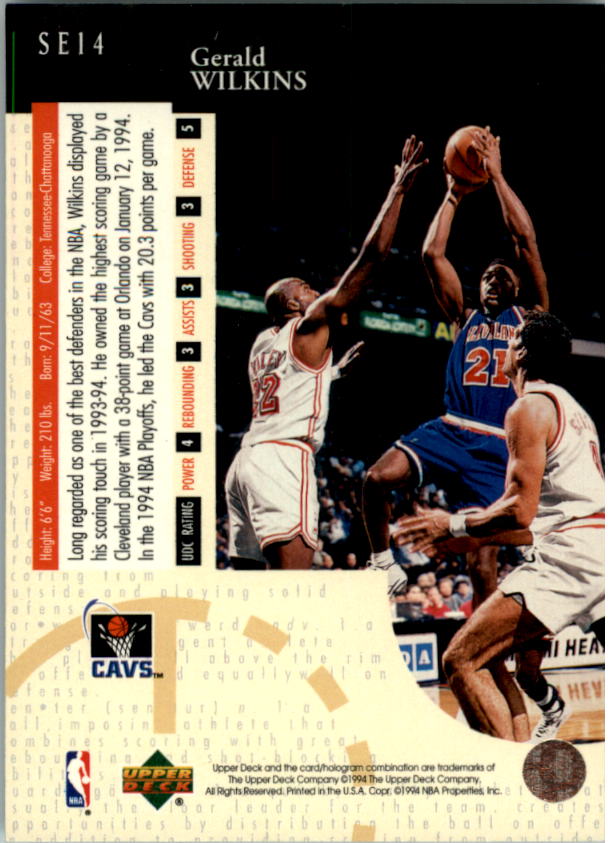 1994-95 Upper Deck Basketball Special Edition Insert Singles - You Chose - Bild 29 von 339
