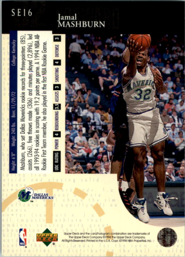 1994-95 Upper Deck Basketball Special Edition Insert Singles - You Chose - Bild 33 von 339