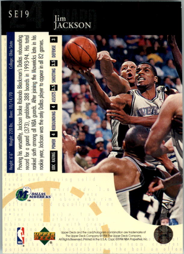 1994-95 Upper Deck Basketball Special Edition Insert Singles - You Chose - Bild 39 von 339