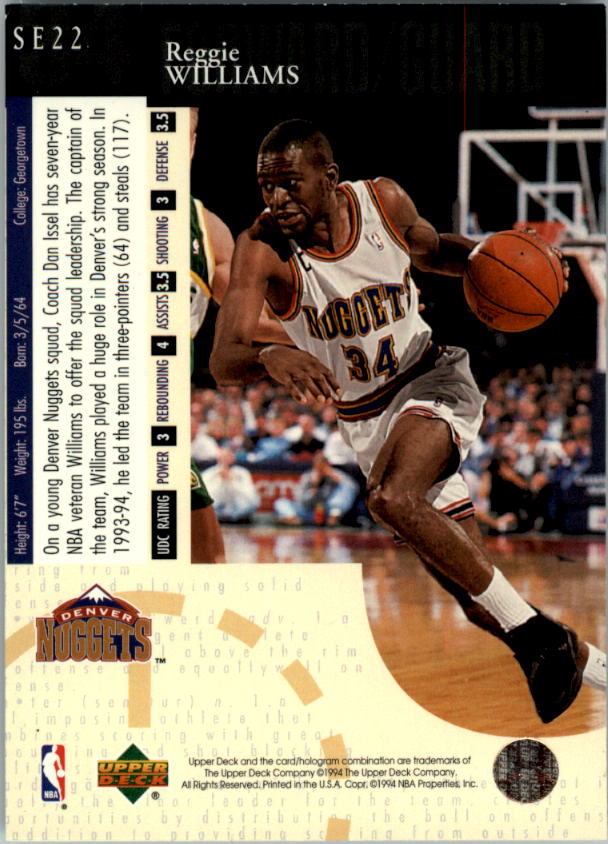 1994-95 Upper Deck Basketball Special Edition Insert Singles - You Chose - Bild 45 von 339