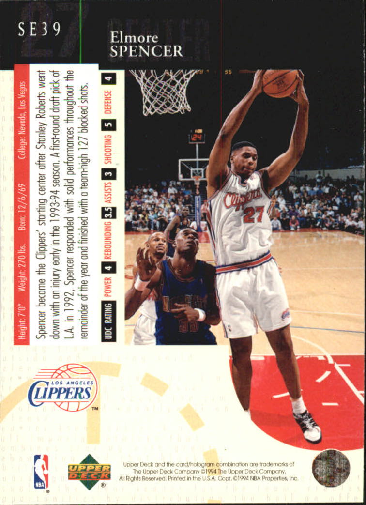 1994-95 Upper Deck Basketball Special Edition Insert Singles - You Chose - Bild 77 von 339