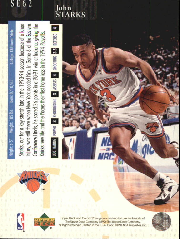 1994-95 Upper Deck Basketball Special Edition Insert Singles - You Chose - Bild 123 von 339