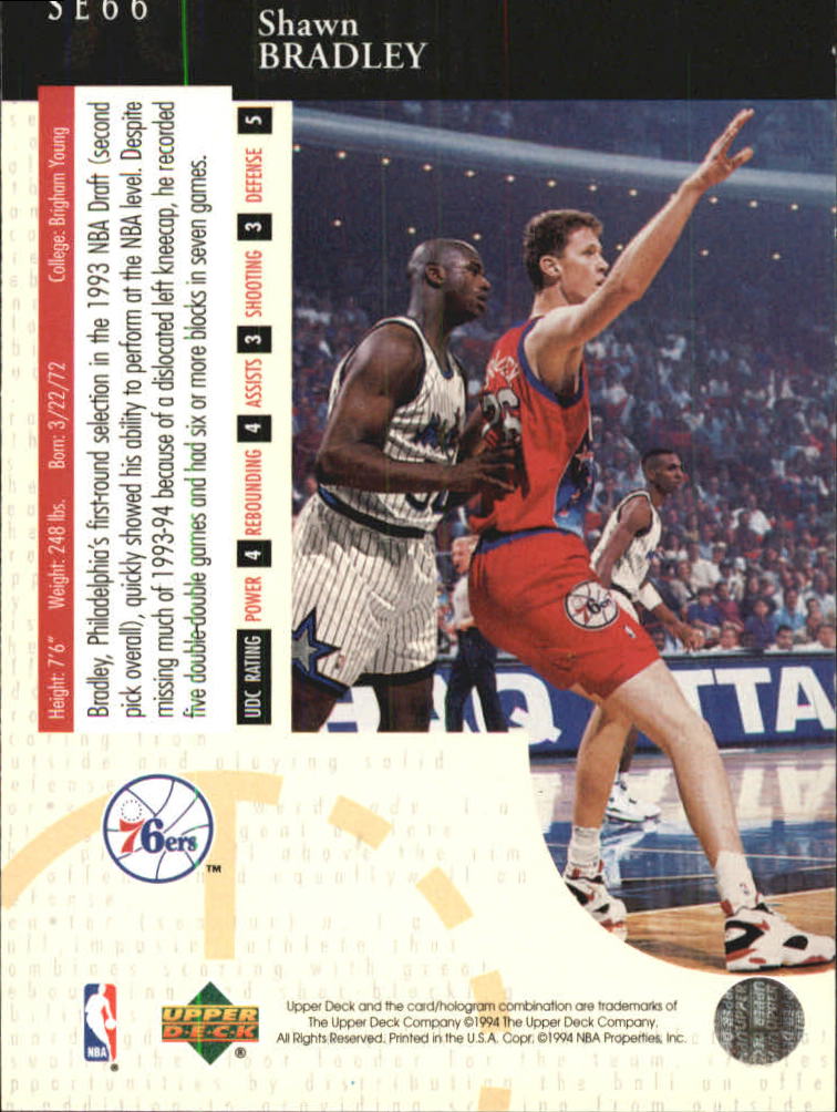 1994-95 Upper Deck Basketball Special Edition Insert Singles - You Chose - Bild 130 von 339