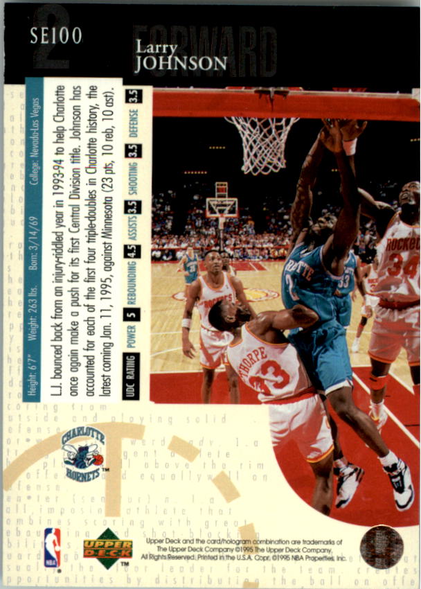 1994-95 Upper Deck Basketball Special Edition Insert Singles - You Chose - Bild 197 von 339
