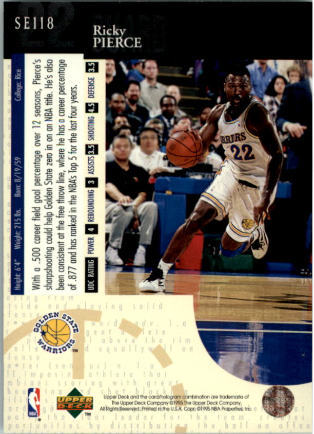1994-95 Upper Deck Basketball Special Edition Insert Singles - You Chose - Bild 227 von 339