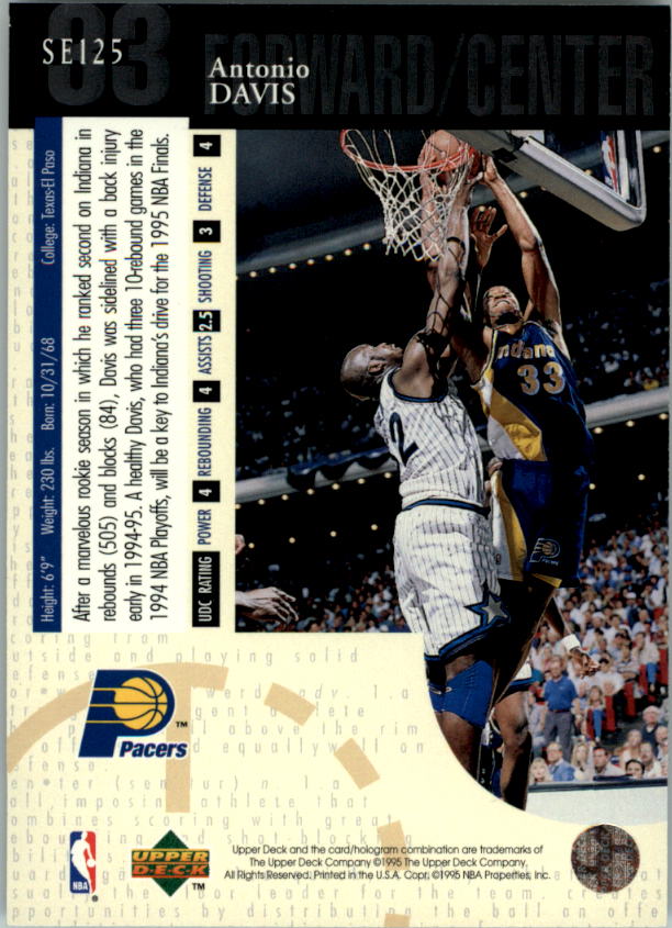 Sports Card Back