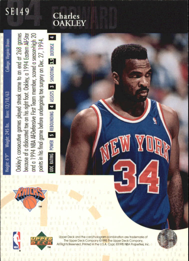1994-95 Upper Deck Basketball Special Edition Insert Singles - You Chose - Bild 285 von 339