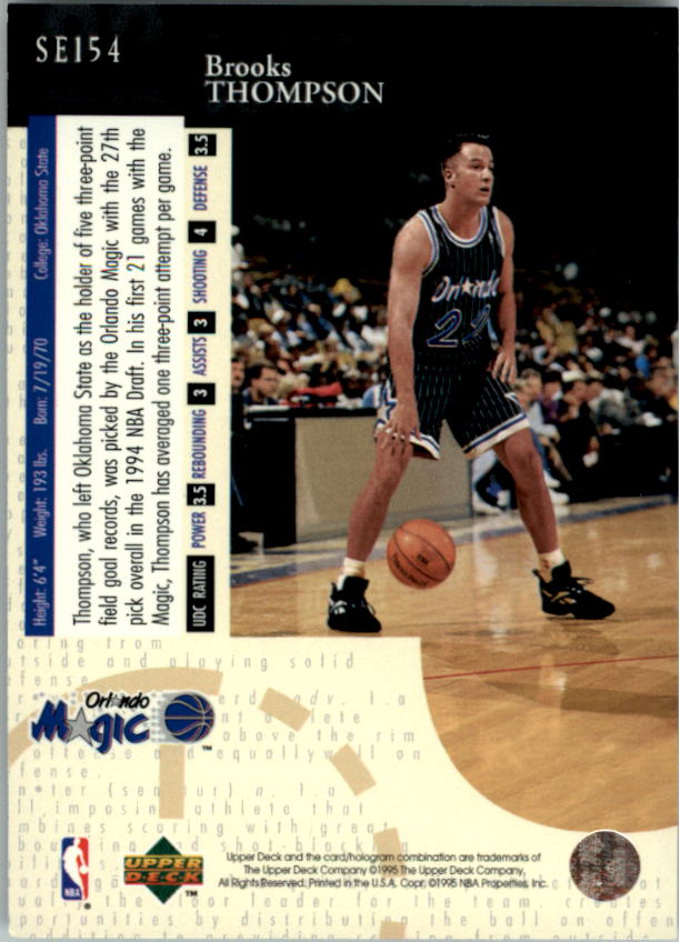 1994-95 Upper Deck Basketball Special Edition Insert Singles - You Chose - Bild 293 von 339