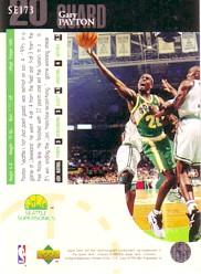 1994-95 Upper Deck Special Edition #173 Gary Payton back image
