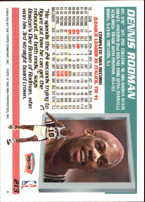 Dennis Rodman cards (1989-2022) Bulls Pistons Spurs Lakers - You Choose - Picture 59 of 168