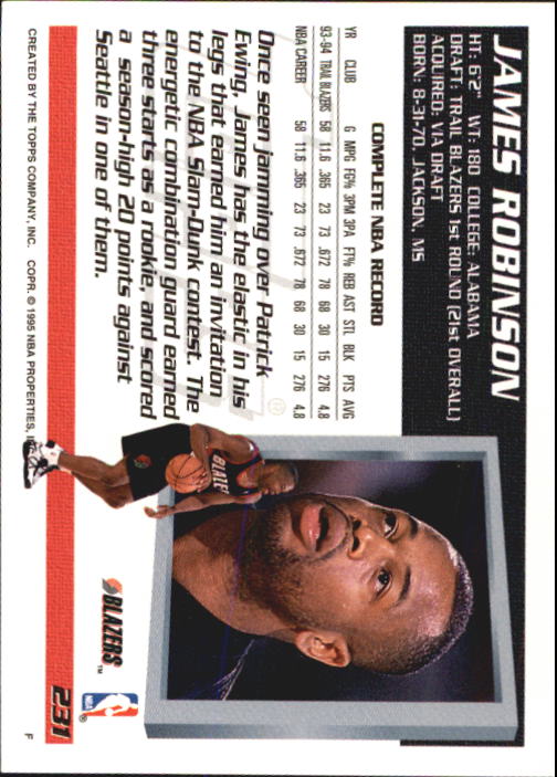 Sports Card Back