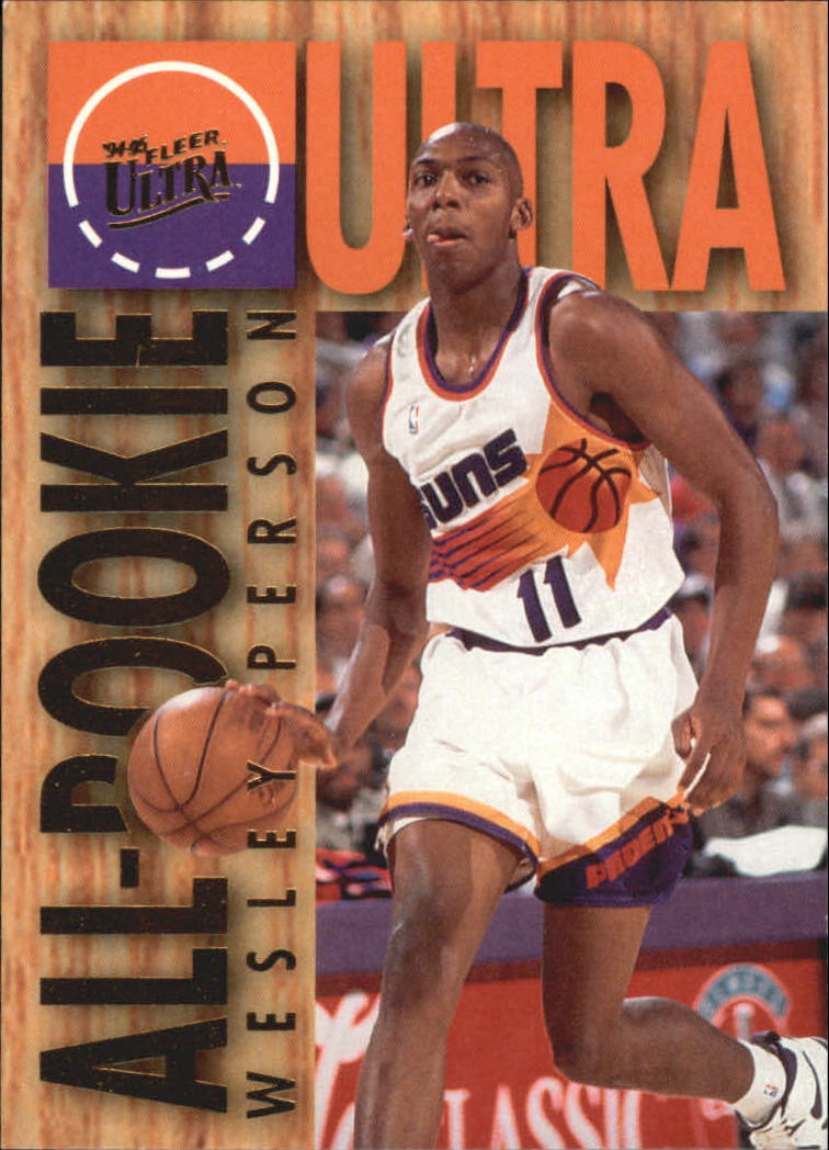 1994-95 Ultra All-Rookies #9 Wesley Person